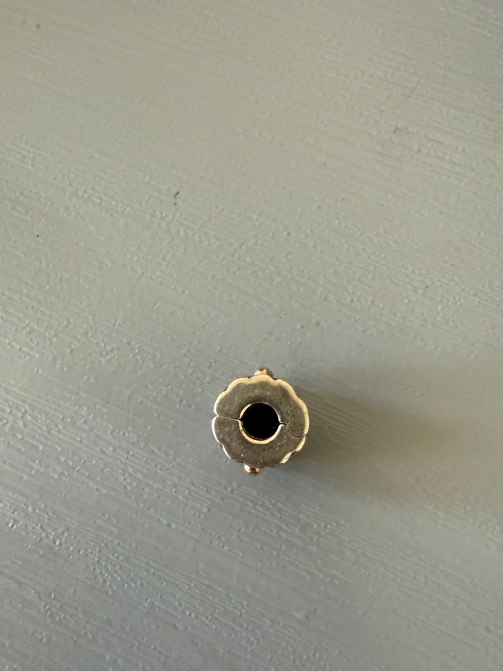 Pandora Sunburst Clip Charm Retired Sterling Silver & 14k Gold Accents - Picture 4 of 7